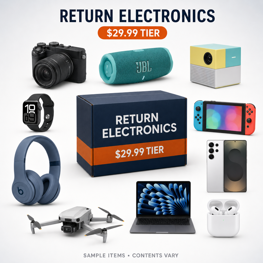 2026 Amazon Electronics Return Pallets