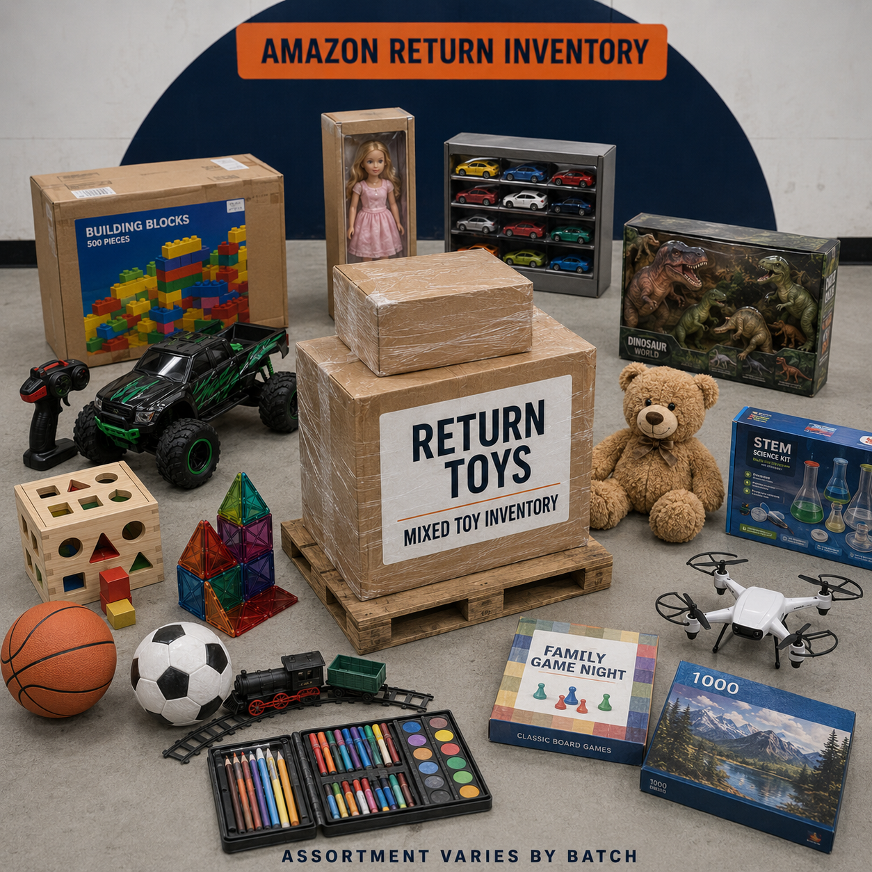 2026 Amazon Toy Return Pallets